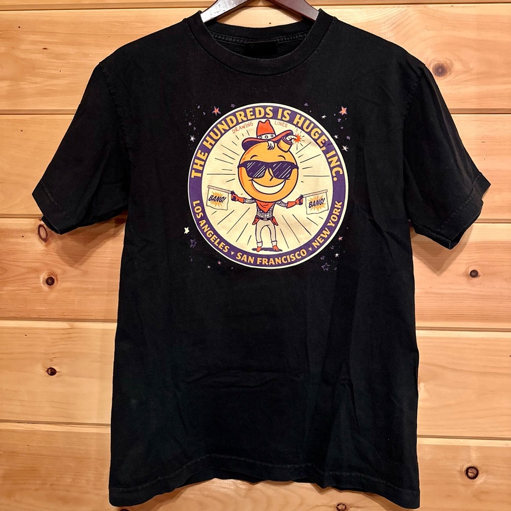 The Hundred’s - The Hundreds is Huge, Inc. Logo Black Medium Tshirt